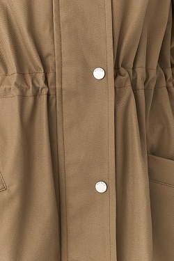 Ветровка из хлопка с пропиткой со съемным утеплителем