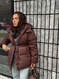 Куртка с наполнителем пуха и пера