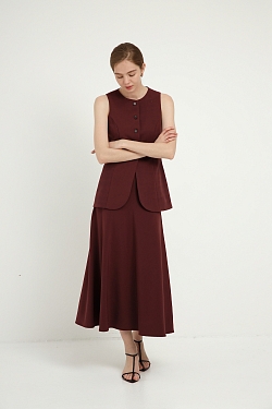 Жилет удлиненный