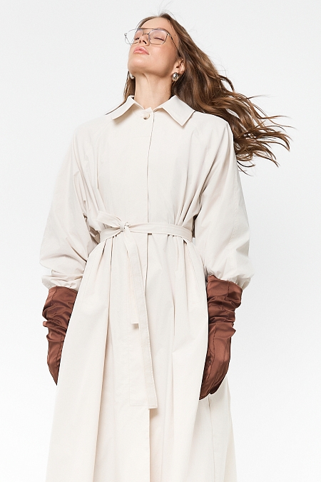 Тренч облегченный из технологичной ткани