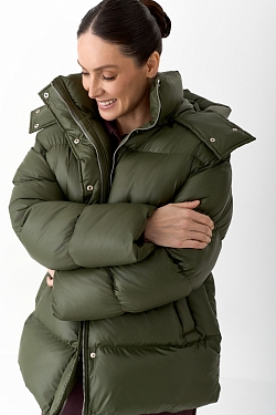 Пуховик с эффектом Puff