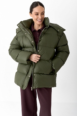 Пуховик с эффектом Puff