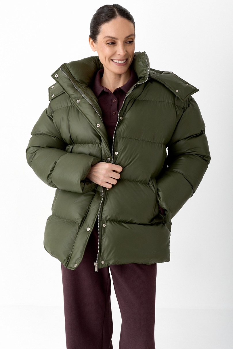 Пуховик с эффектом Puff