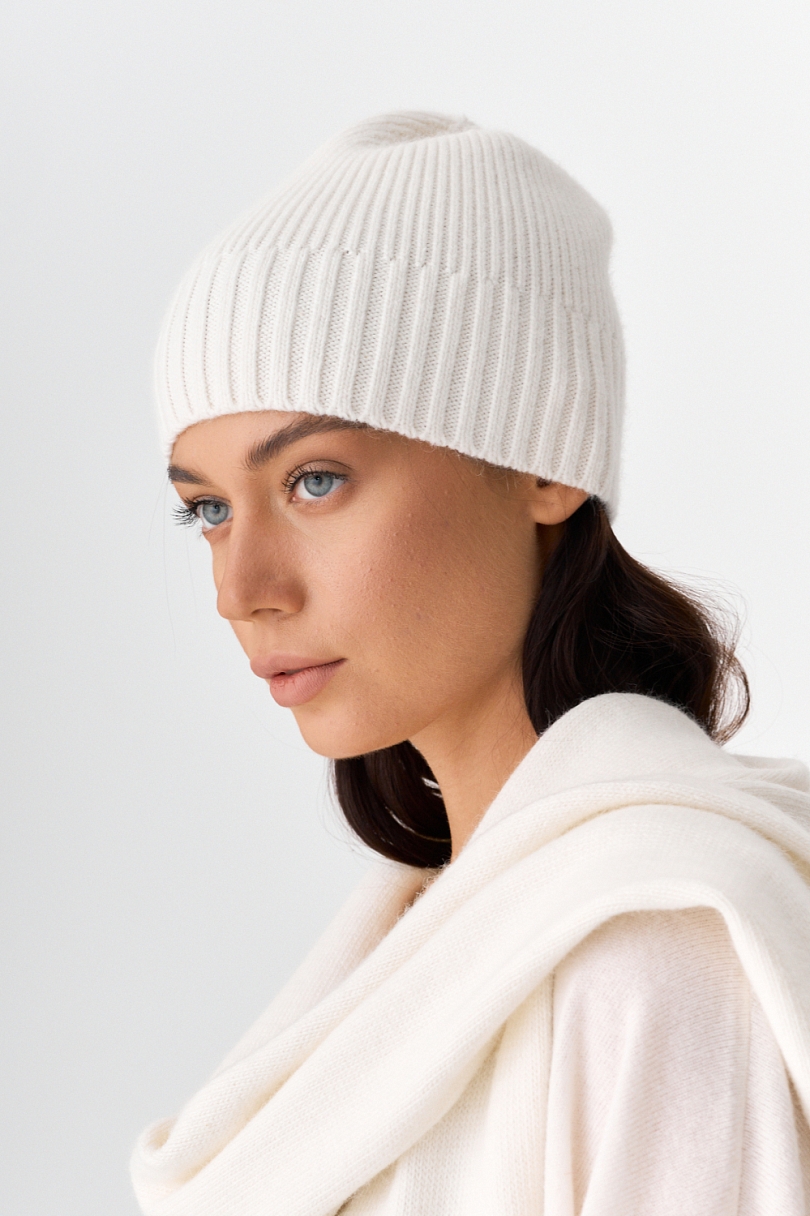 Шарф базовый с шерстью