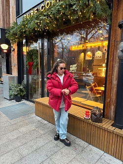 Куртка с наполнителем пуха и пера