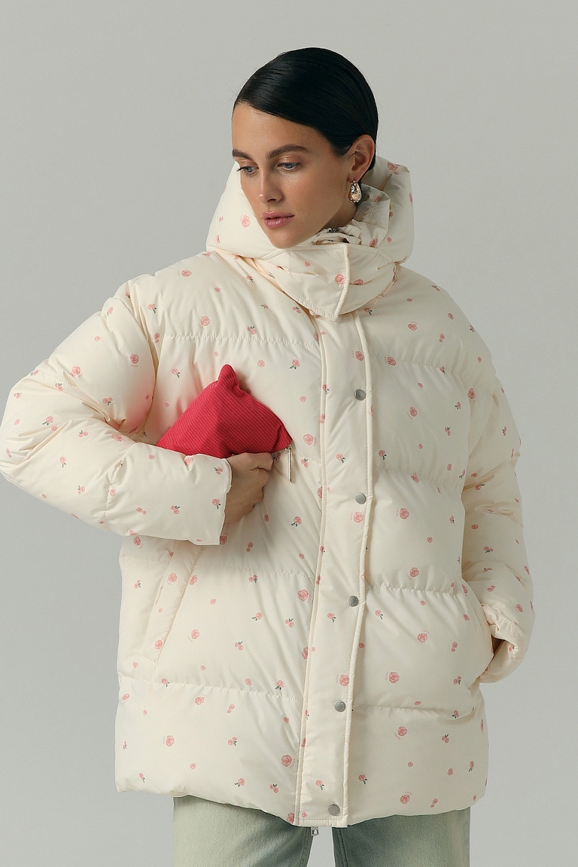 Пуховик Zefyr pink