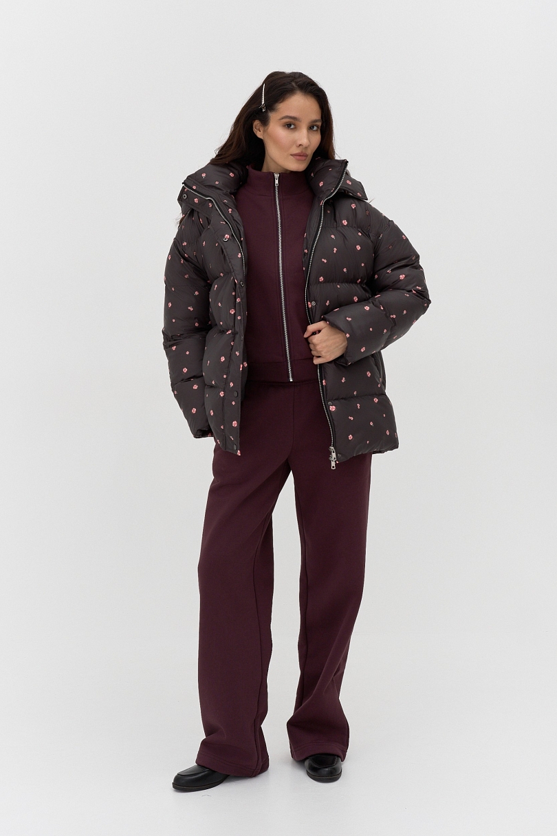 Пуховик Zefyr dark chocolate