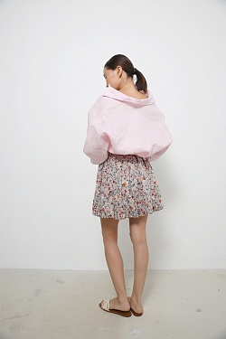 Рубашка оверсайз из 100% премиум льна 