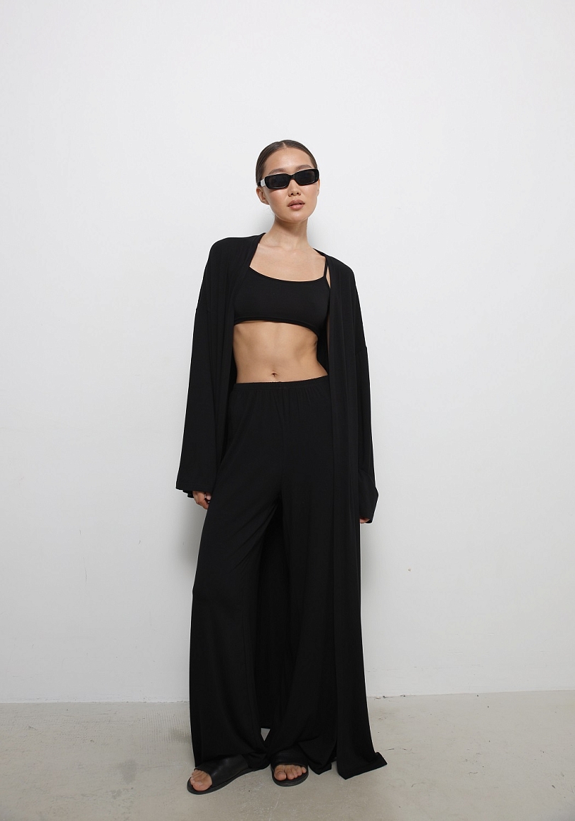 Костюм с кардиганом из вискозы тройка