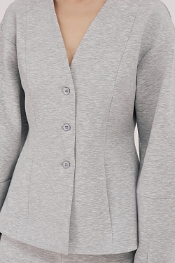 Жакет из трикотажного модала