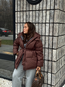 Куртка с наполнителем пуха и пера