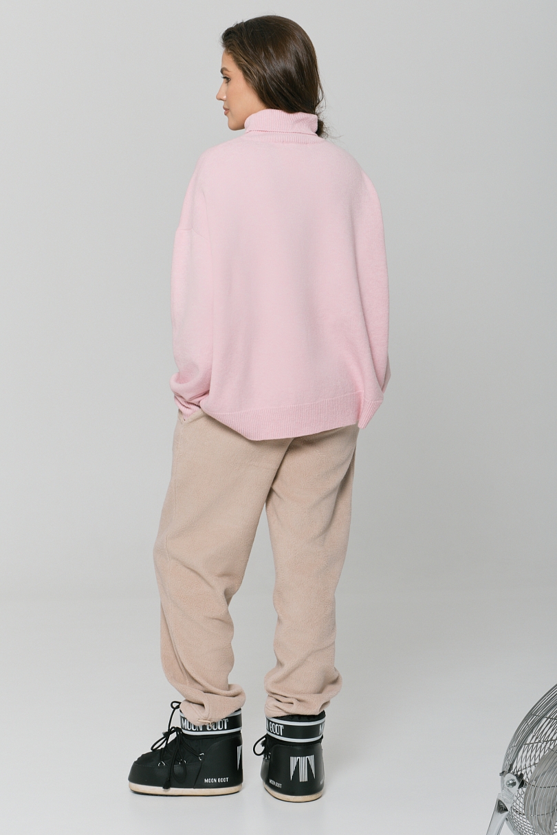 Свитер с шерстью оверсайз