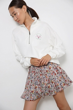 Анорак с лого pink green