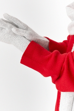 Перчатки с шерстью