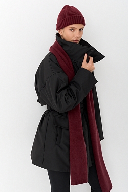 Парка на кнопках двубортная