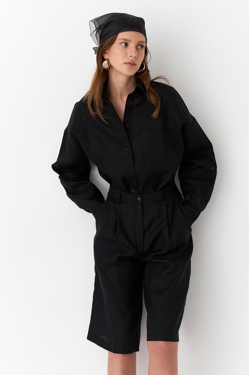 Рубашка изо льна 