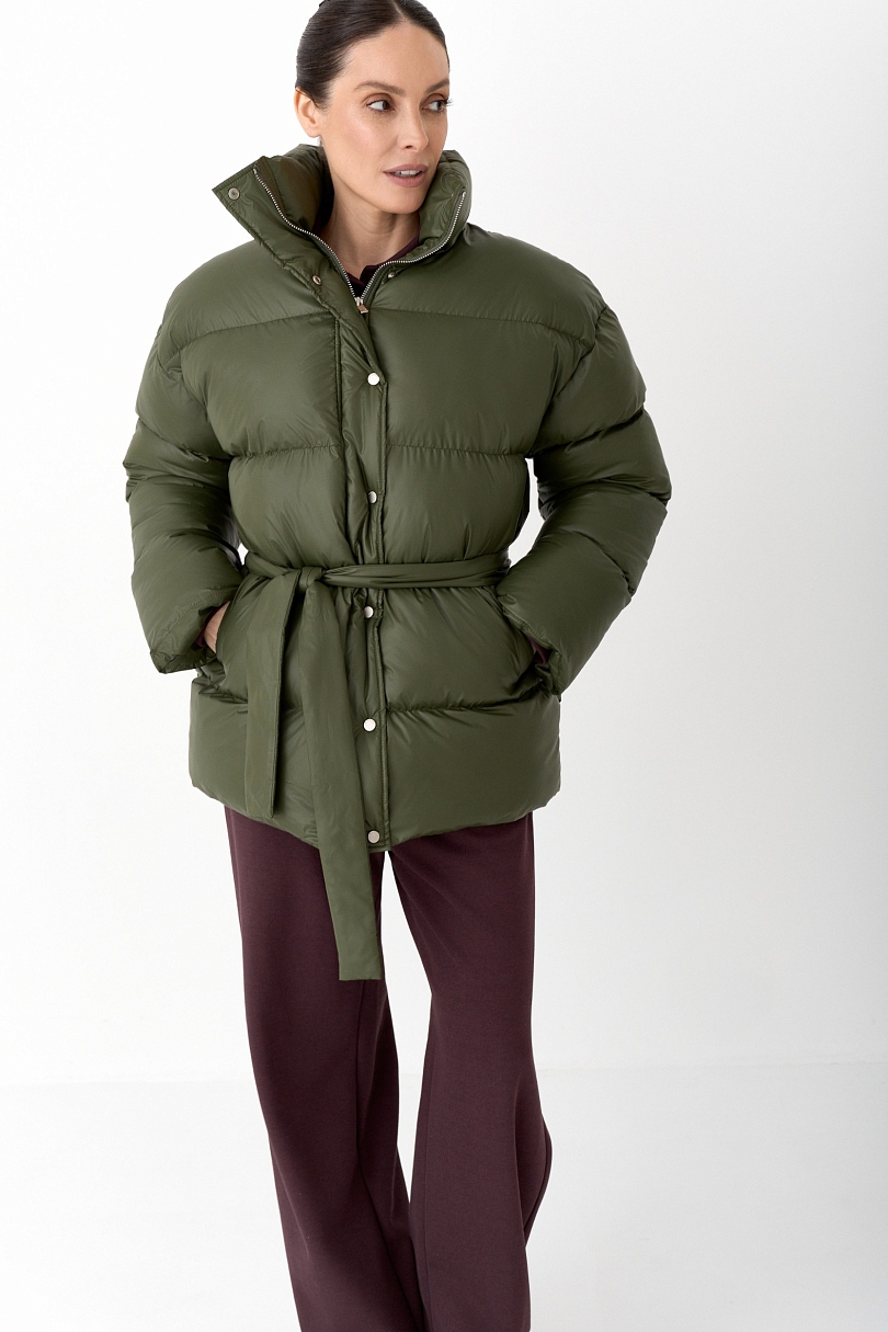 Пуховик с эффектом Puff