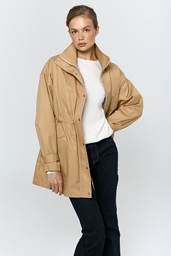 Ветровка из хлопка с пропиткой со съемным утеплителем