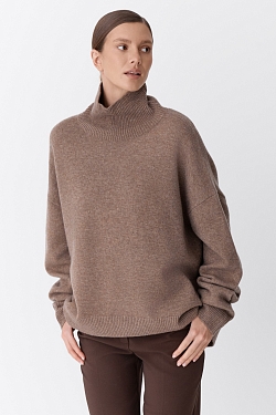 Свитер с шерстью оверсайз