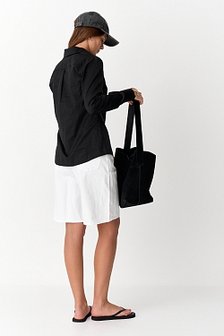 Бермуды из денима