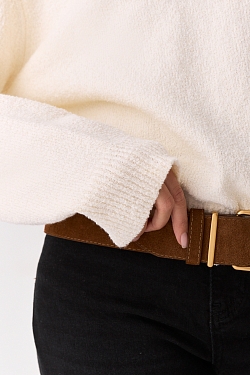 Свитер букле из хлопка