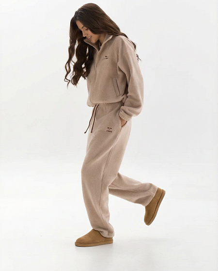 Брюки из трикотажа teddy  Alpine 