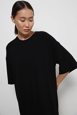 Платье-футболка макси