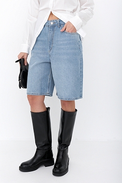 Бермуды из денима