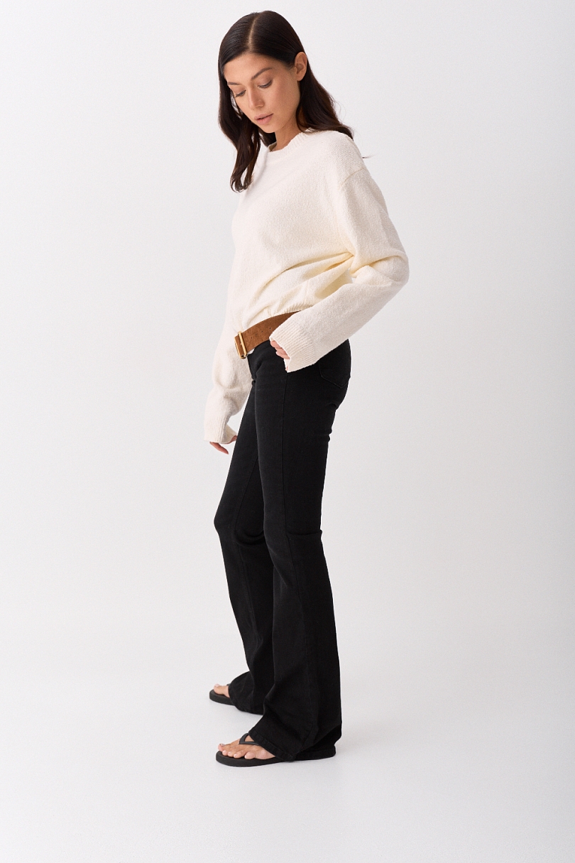 Свитер букле из хлопка