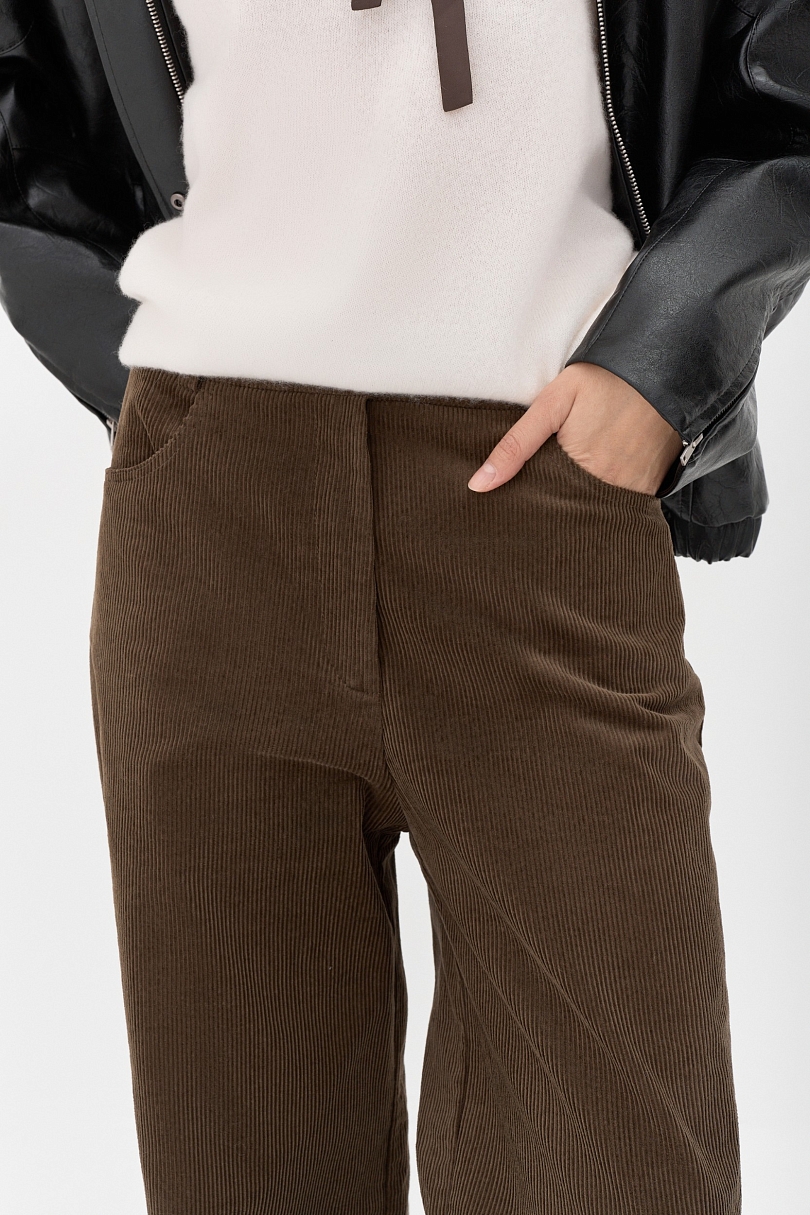 Брюки из вельвета