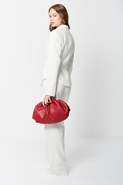 Жакет приталенный с рельефным воротником