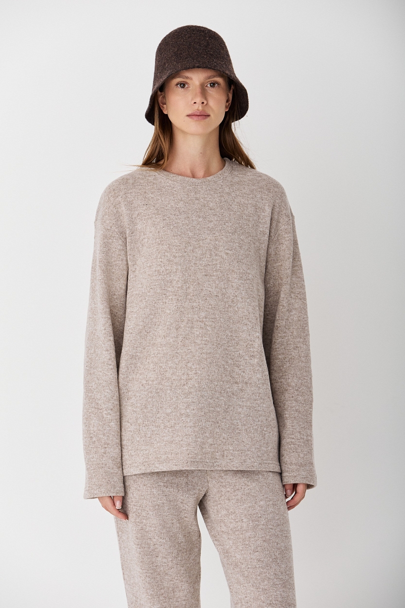 Свитшот из смесовой шерсти CL