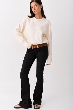 Свитер букле из хлопка