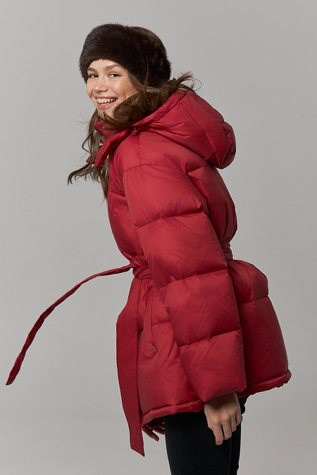 Куртка с наполнителем пуха и пера