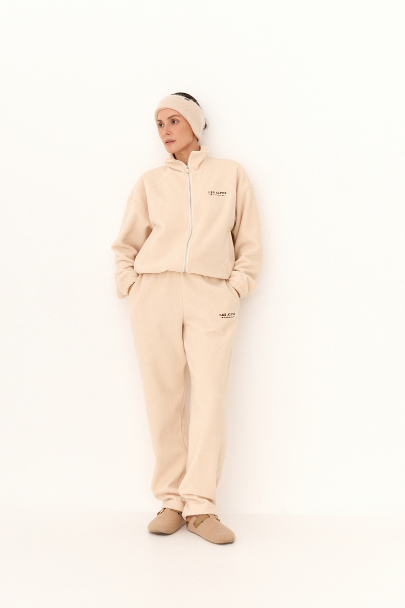 Толстовка из трикотажа teddy Apre ski 