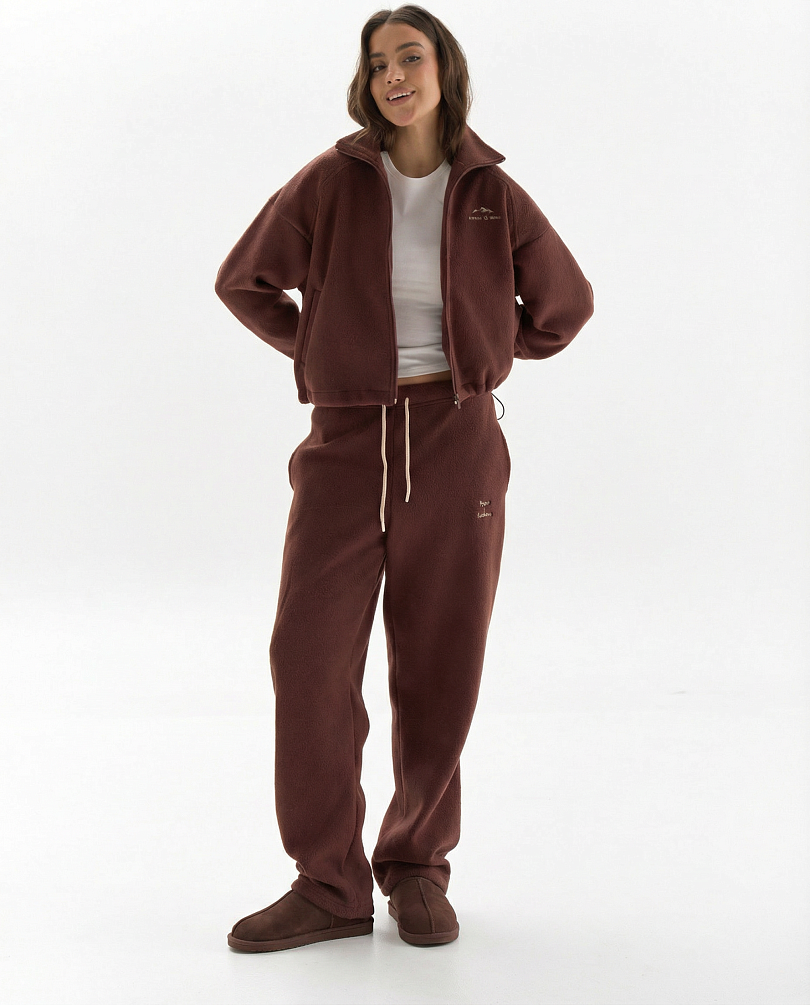 Брюки из трикотажа teddy  Alpine 