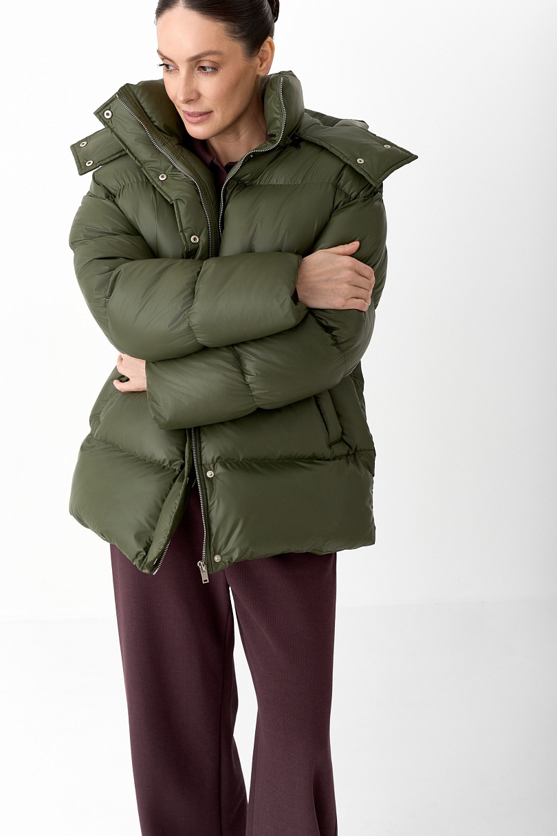 Пуховик с эффектом Puff