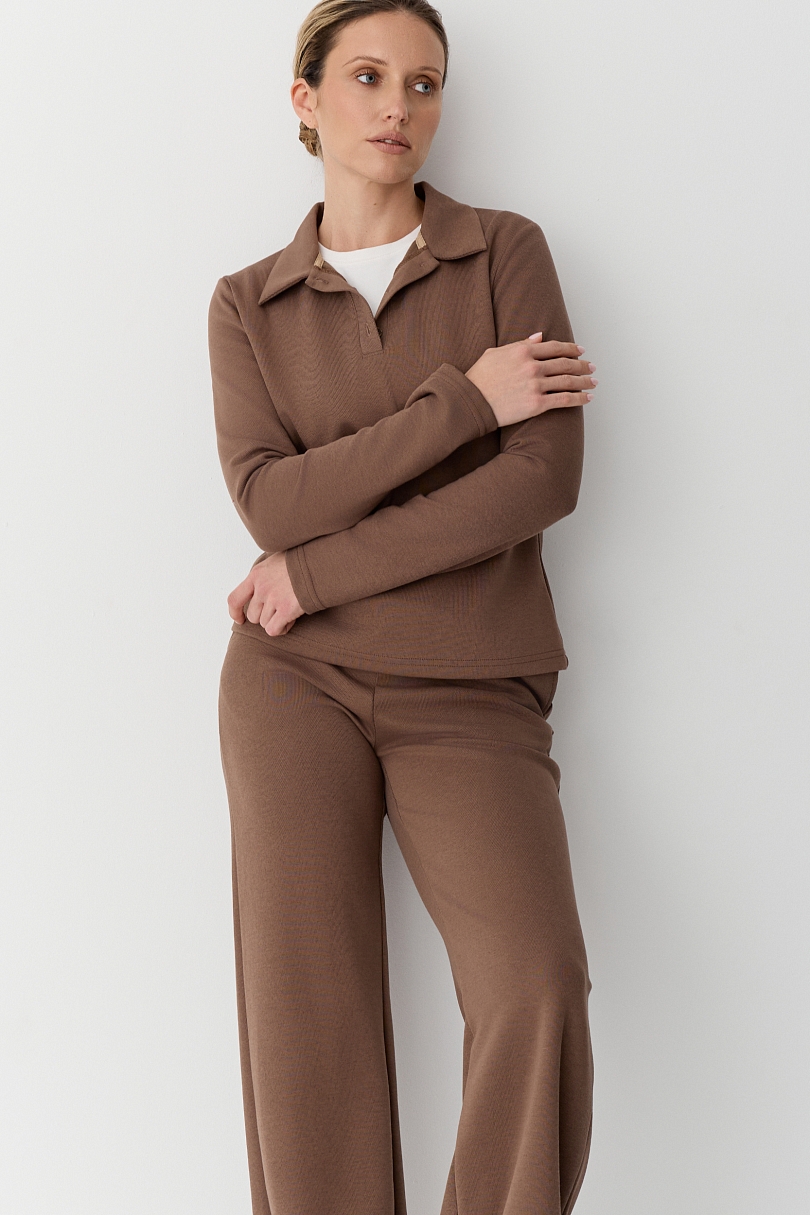 Брюки свободного кроя