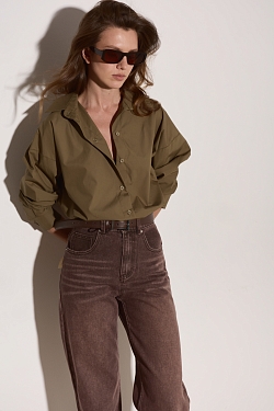Джинсы DENIM CAPSULE coffee tint