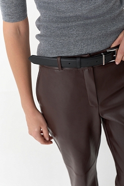 Топ с воротником стойка из мериноса