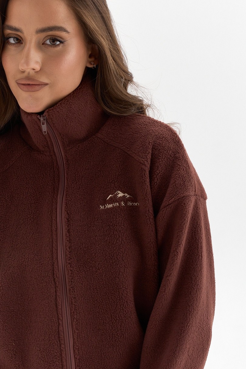 Толстовка из трикотажа teddy Alpine 