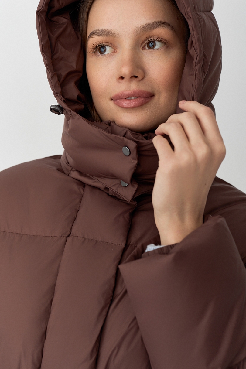 Куртка с наполнителем пуха и пера