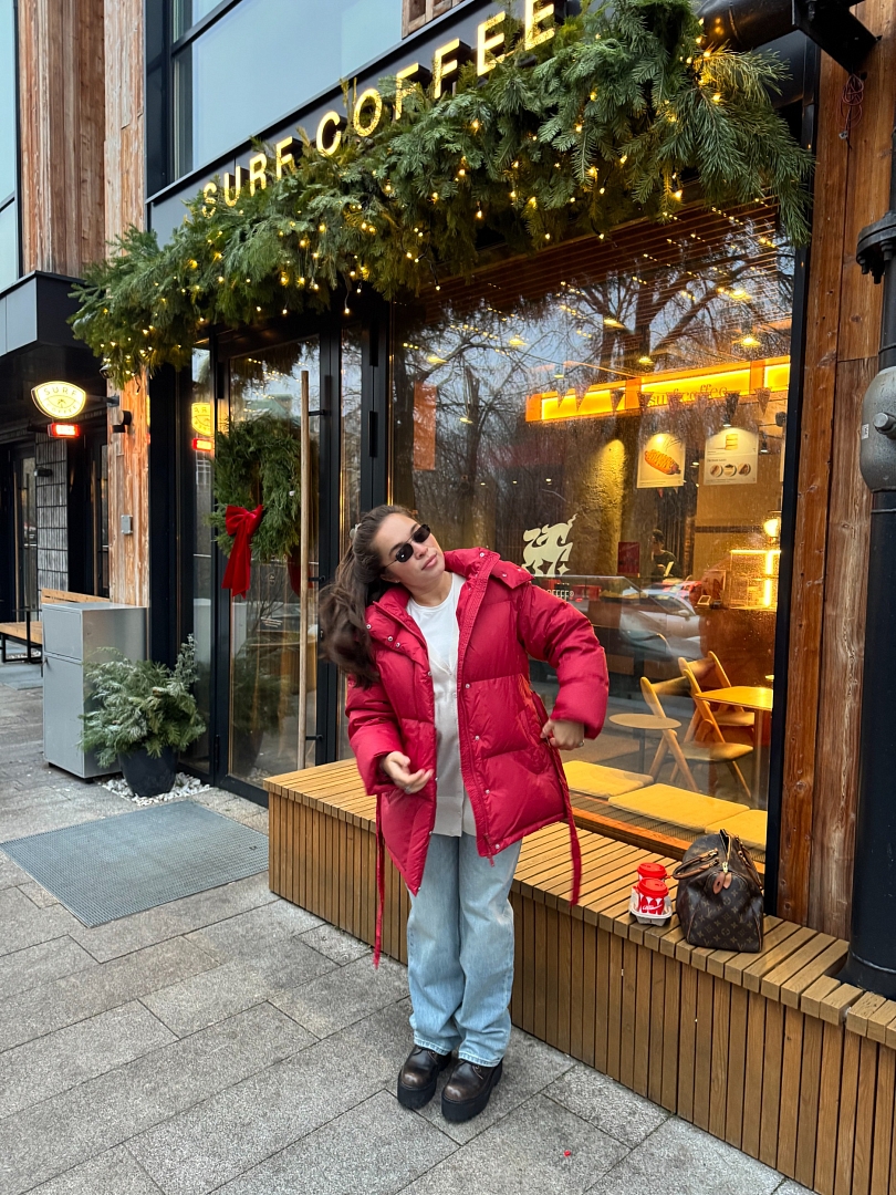 Куртка с наполнителем пуха и пера