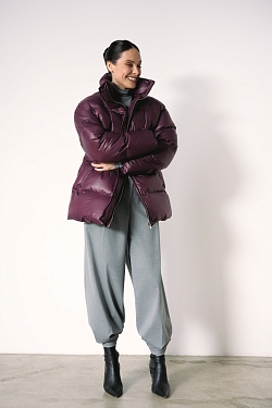 Пуховик с эффектом Puff