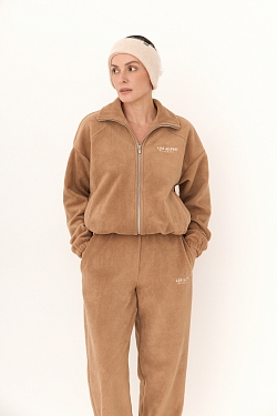 Толстовка из трикотажа teddy Apre ski 