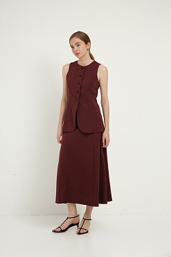 Жилет удлиненный