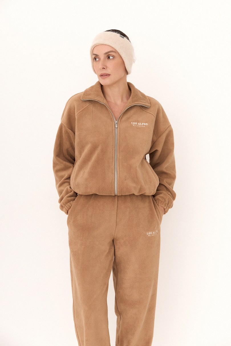 Толстовка из трикотажа teddy Apre ski 