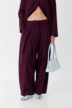 Брюки barrel fit