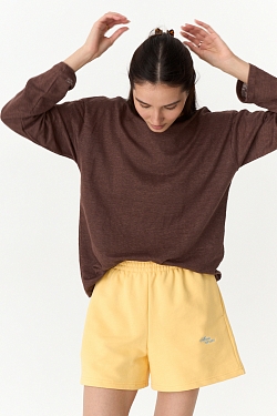 Лонгслив из 100% трикотажного льна