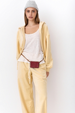 Костюм из хлопкового велюра